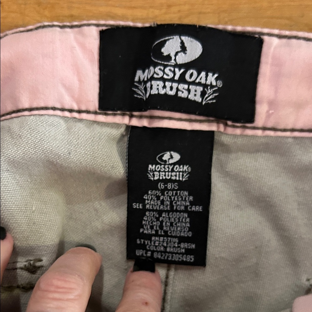 EUC Mossy Oak Camouflage Cargo Pants - Green and Brown - Picture 2 of 7